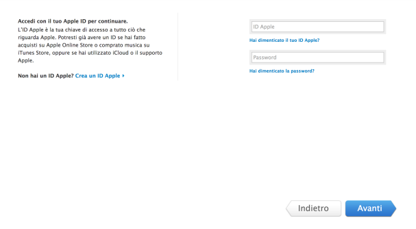 apple id - genius bar