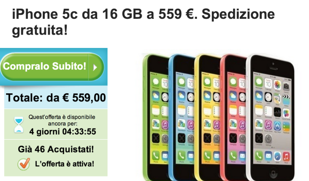 iPhone 5c - groupon 559