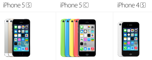 iPhone 5s - 5c - 4s