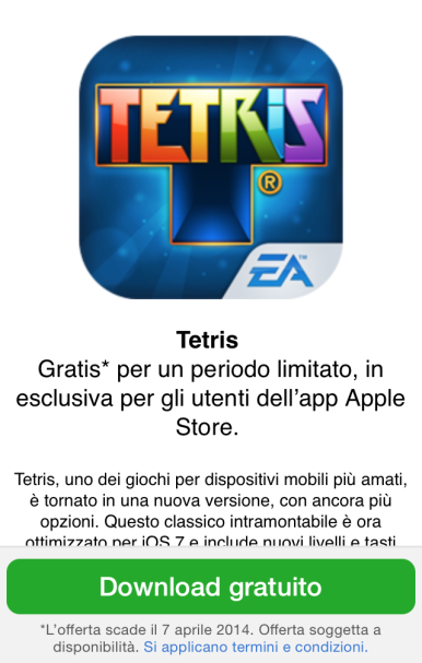 Tetris - Apple Store