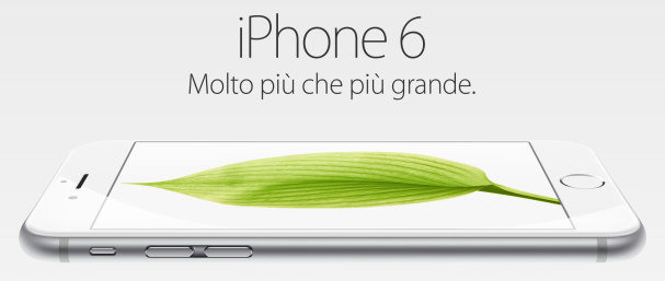 iPhone 6 - sfondo foglia